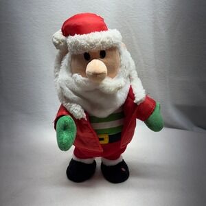 Gemmy Animated Dancing Santa Claus Christmas Plush Watch me Whip Watch Me NaeNae